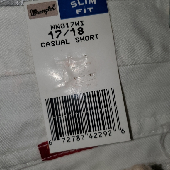 ๐ค Wrangler 'Western' White Shorts ๐ค - Picture 7 of 8